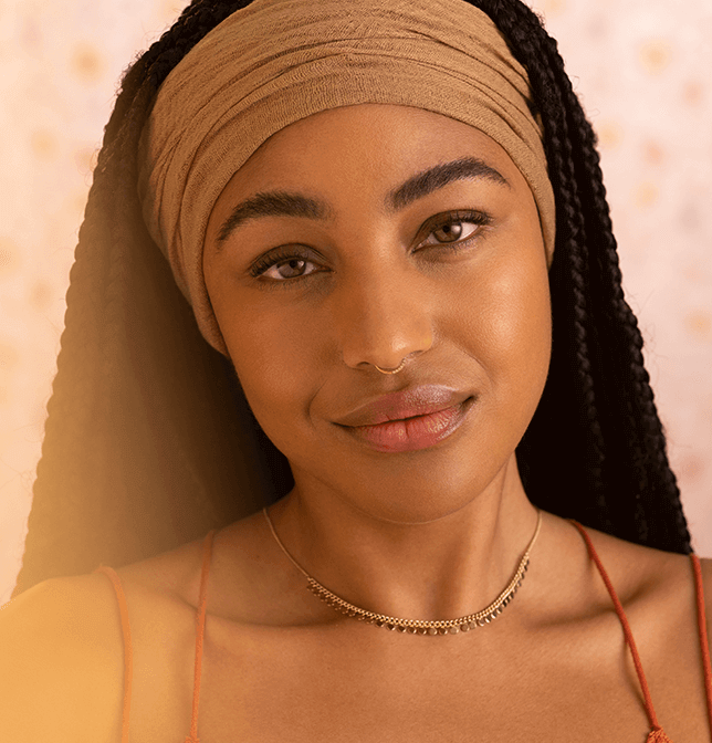 Photo of Phexxi Patient Kiara (Not an actual patient.)